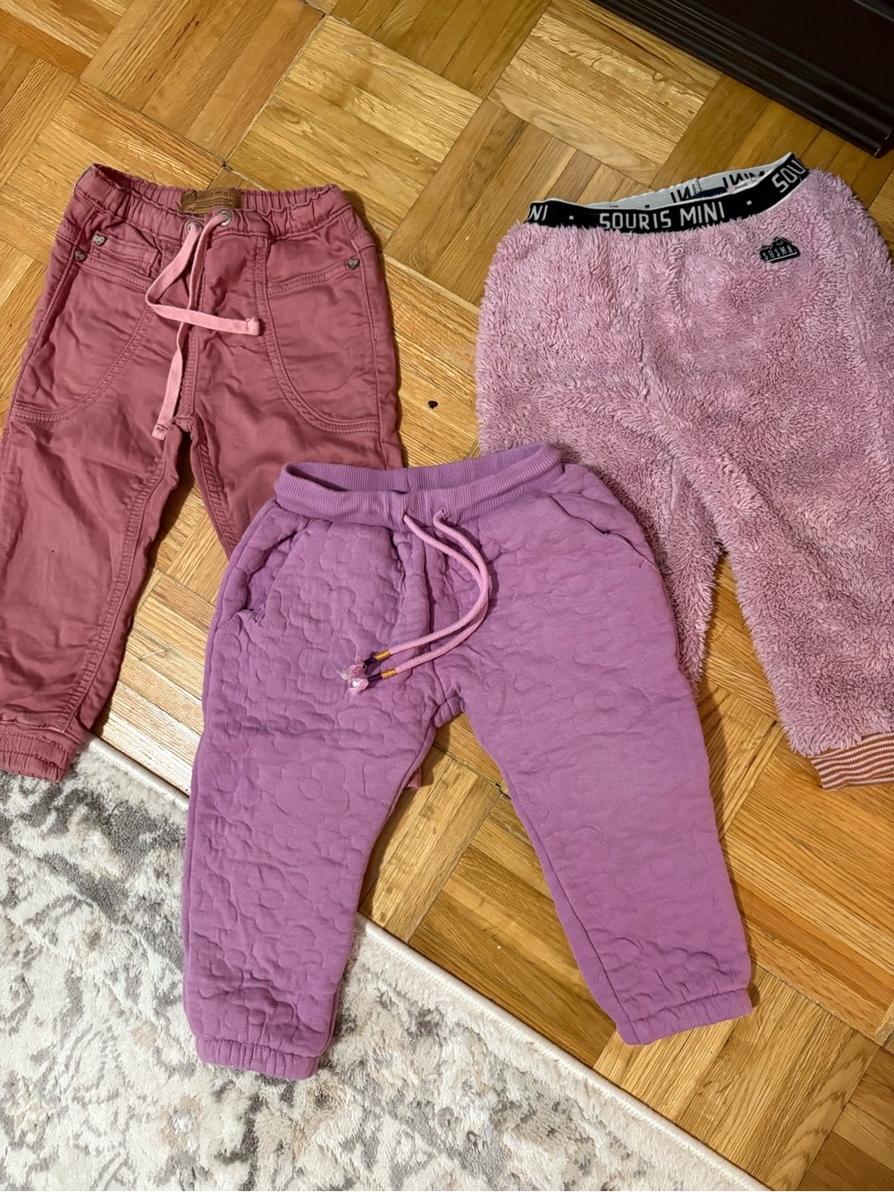 Souris mini bundles of 3 jogger pants 18-24 months